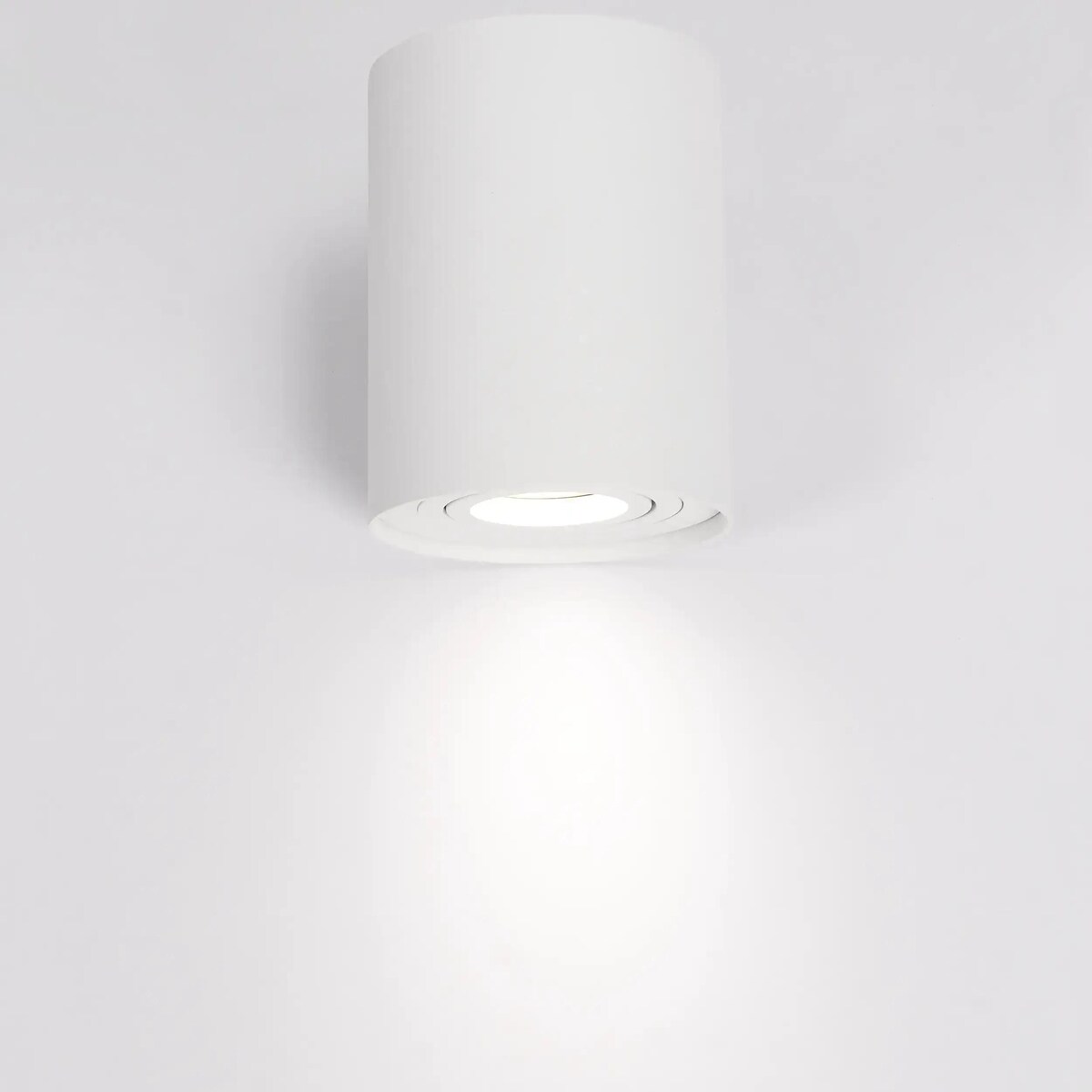 Lampa sufitowa tubka Leila CL0101-WH Yaskr regulowana do kuchni biała