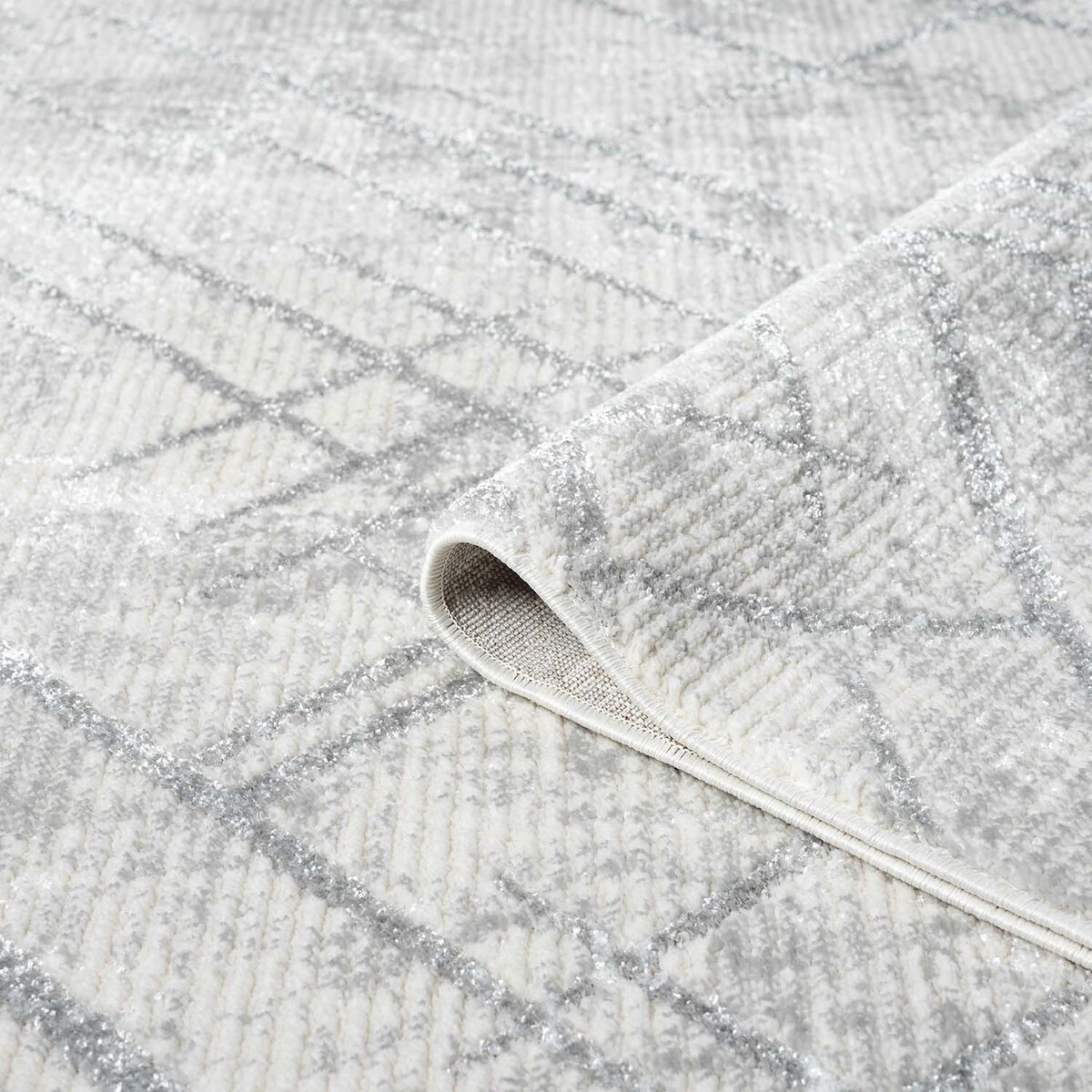 Dywan strukturalny nowoczeny Antique 2450 Szary 120x170