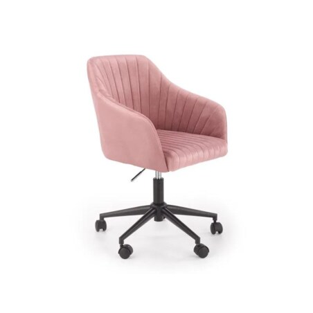 Fotel dla dziecka FRESCO VELVET różowy