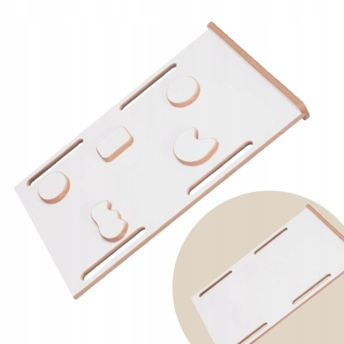 Ścianka wspinaczkowa i zjeżdżalnia do bujaka Montessori