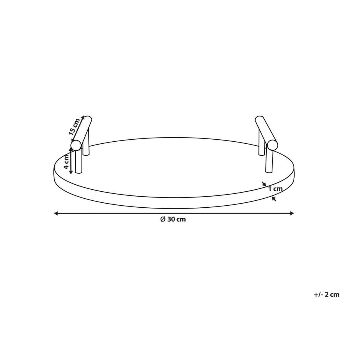 Deska do serwowania VARGOS Kamień Biały