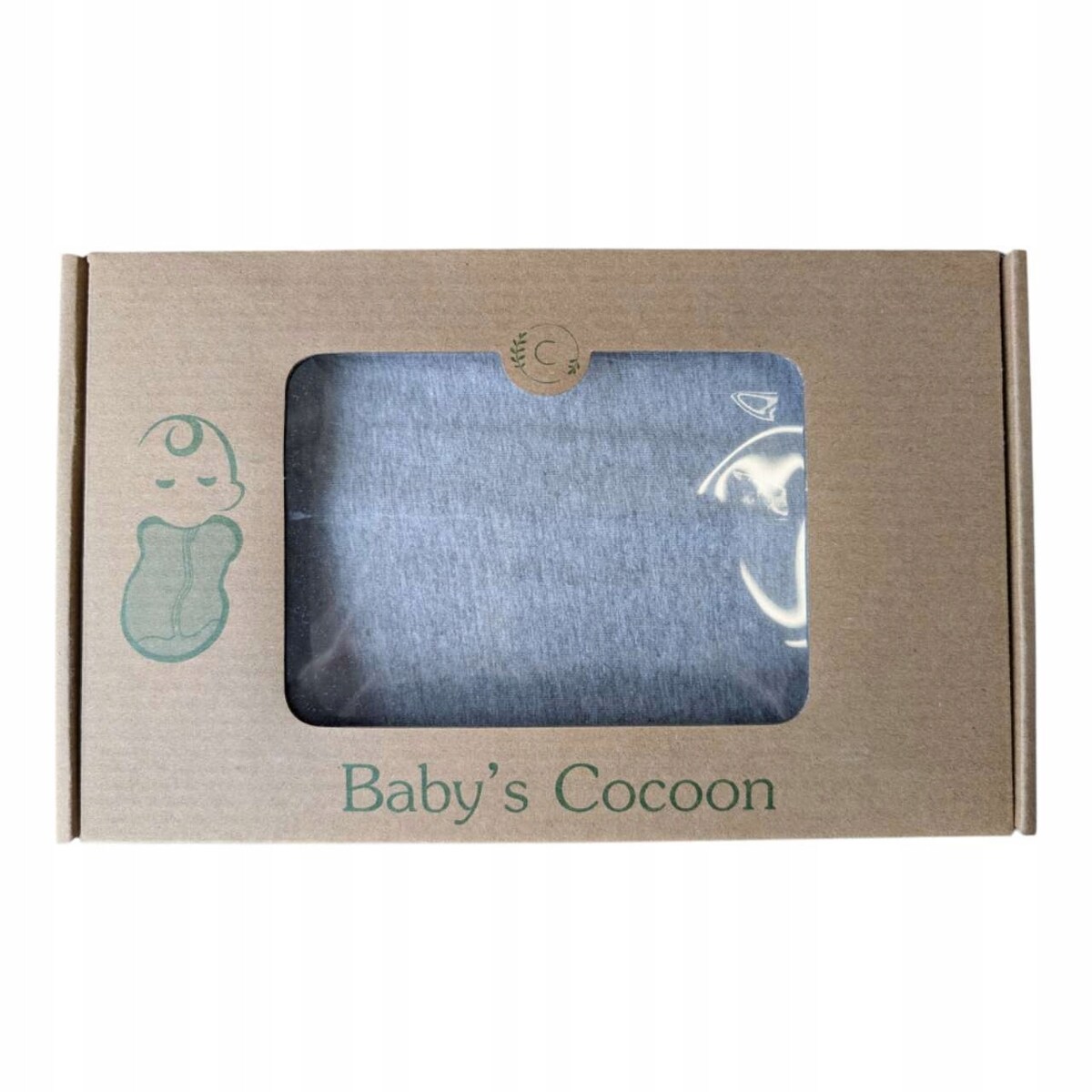 OTULACZ NIEMOWLĘCY do Spania BAWEŁNIANY L/XL Kokon Uspokajający Dziecka