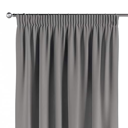 Zasłona na taśmie marszczącej 1 szt. 130x245 szary