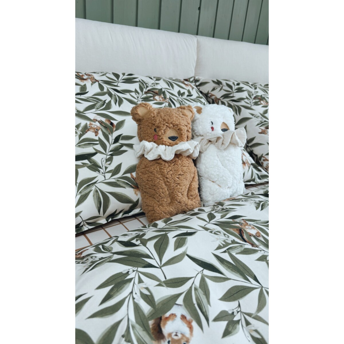 Przytulanka misiek z frotką camel