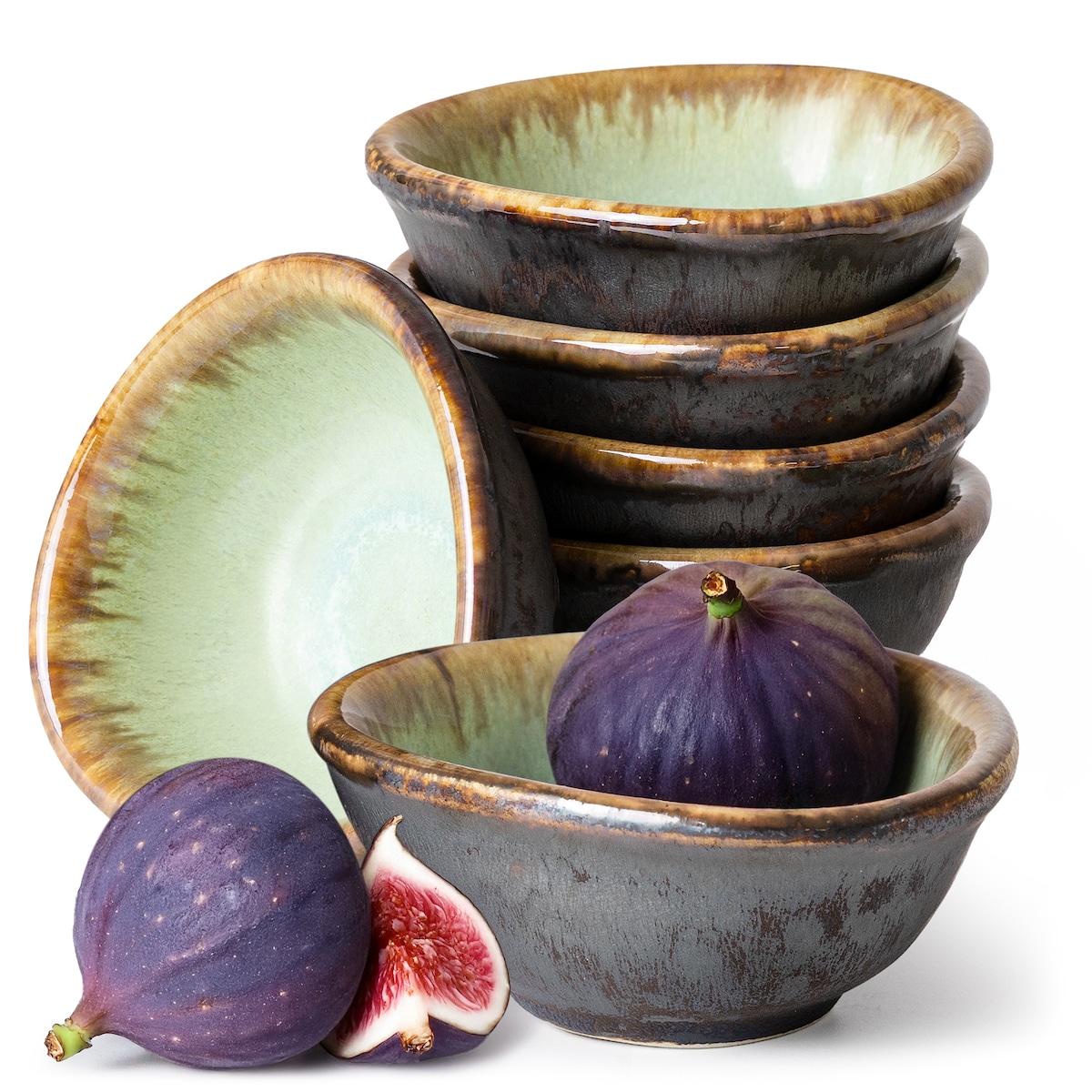 Konsimo PRIMA Miseczka na dip 6 szt., szałwiowy