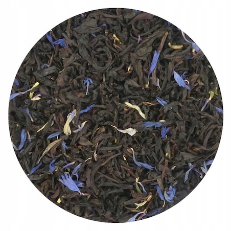 Herbata czarna EARL GREY IMPERIAL o smaku bergamotki z dodatkiem bławatka - herbata liściasta sypana mieszanka napar susz - gotowa na prezent upominek