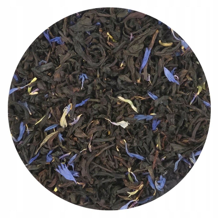Herbata czarna EARL GREY IMPERIAL o smaku bergamotki z dodatkiem bławatka - herbata liściasta sypana mieszanka napar susz - gotowa na prezent upominek