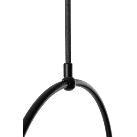 KOBAN B czarna sufitowa lampa wisząca