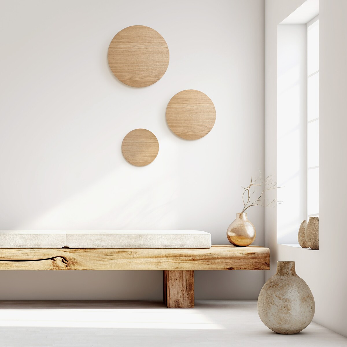 Kinkiet LUNA WOOD 5449 TK Lighting dąb czarny 4xG9 40x40 cm nowoczesna lampa ścienna do salonu i sypialni