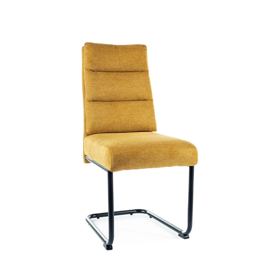 Krzesło tapicerowane BERRY BREGO curry