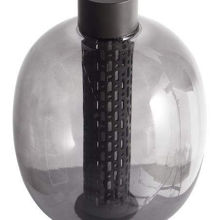 Bezprzewodowa lampa stołowa LED PULANGI Ze ściemniaczem Metal Czarny