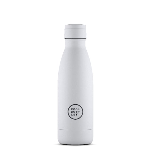 Cool Bottles Butelka termiczna 350 ml Triple cool Mono White