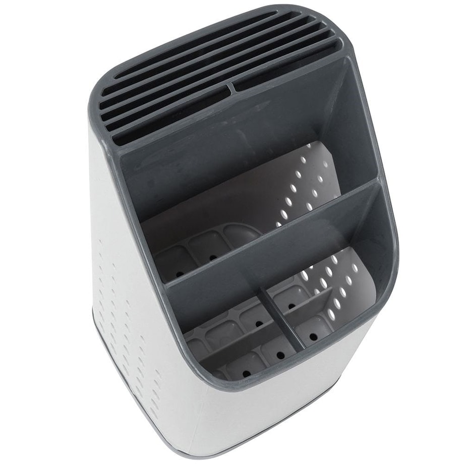 Pojemnik Organizer Ociekacz na sztućce Przybory Kuchenne 14 x 14 x 23 cm