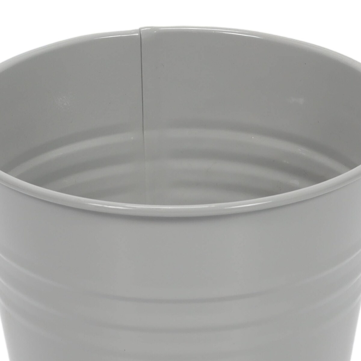 Cynkowa osłonka na doniczkę, 13 x 11 cm