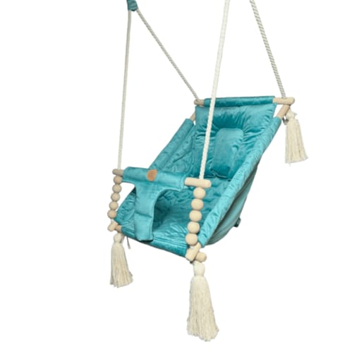 Huśtawka leżaczek - velvet szałwia