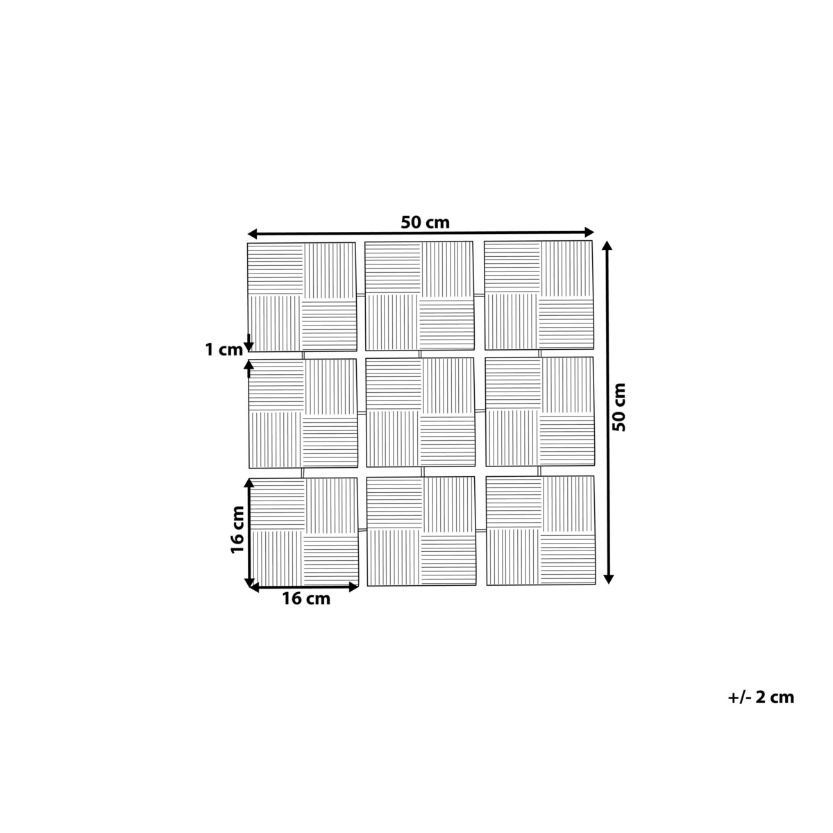 Dekoracja ścienna wielokolorowa TITANIUM