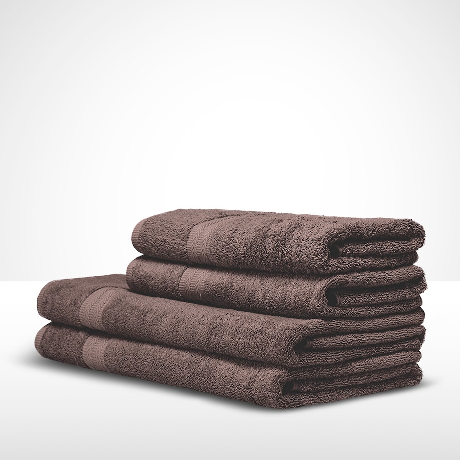 Ręcznik 70x140 cm bawełniany FORUM 550 g/m2 kawowy