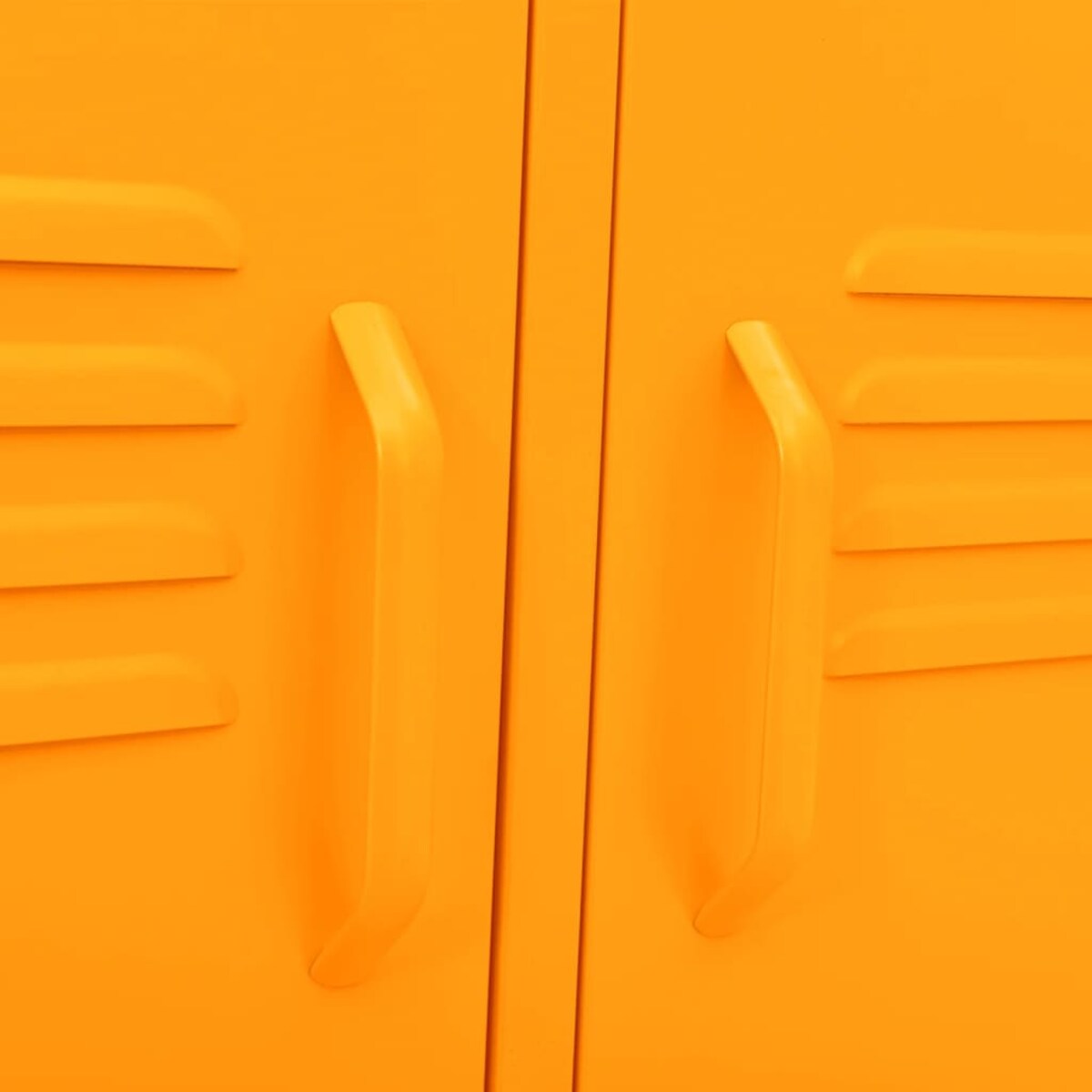 vidaXL Szafka pod telewizor, musztardowa, 105x35x50 cm, stalowa