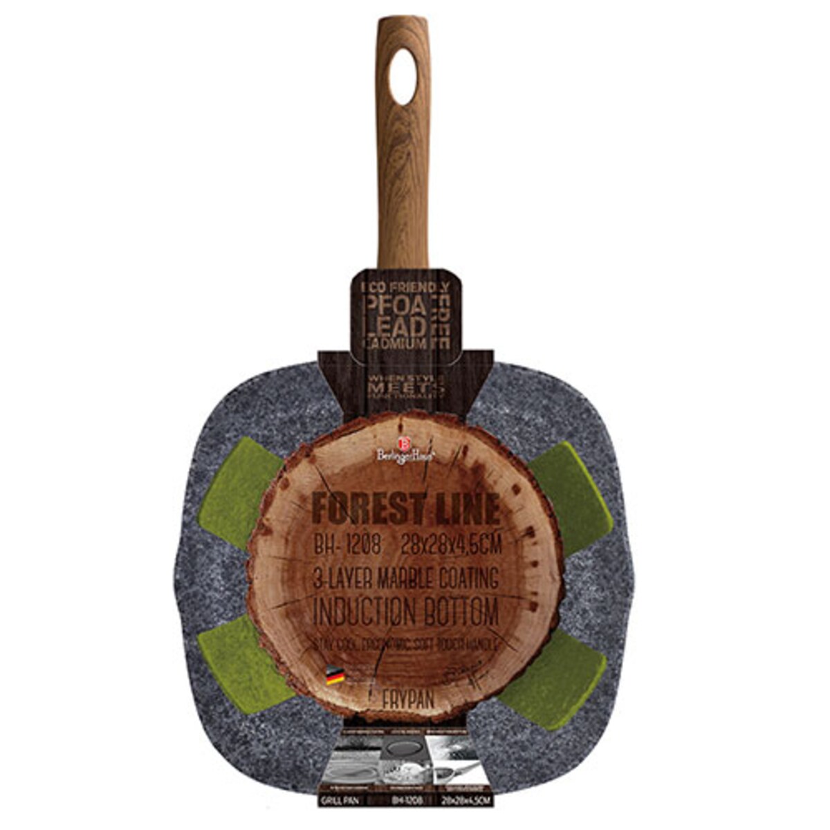 Patelnia grillowa BERLINGER HAUS Forest Line 28cm