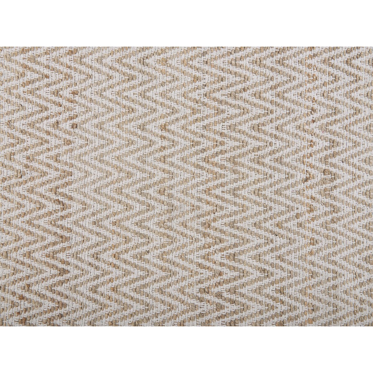 Dywan z juty 140 x 200 cm beżowy AFRIN