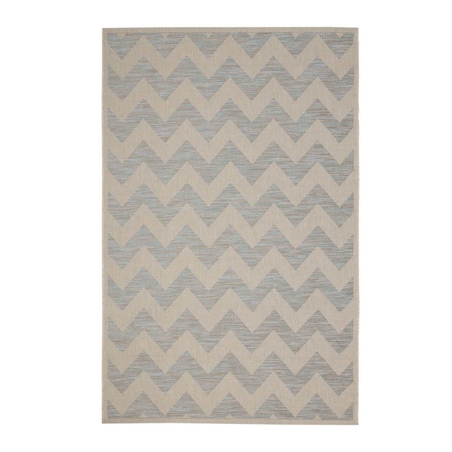 Dywan Modern Chevron beige/ice blue 160x230 cm, 160 x 230 cm