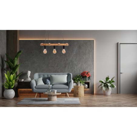 LAMPA SUFITOWA WISZĄCA BOHO LINE APP1319-3CP