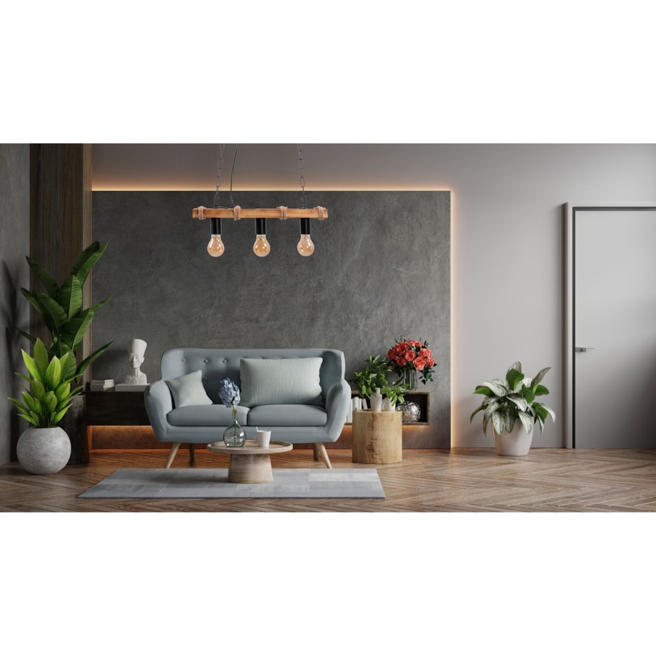 LAMPA SUFITOWA WISZĄCA BOHO LINE APP1319-3CP