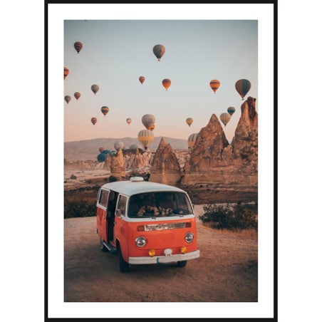 Poster Story, Plakat, Obraz - Czerwony Van w Kapadocji, wymiary 30 x 42 cm