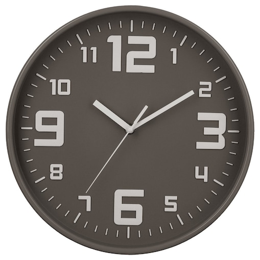 Zegar na ścianę, okrągła tarcza do eleganckich i modnych wnętrz