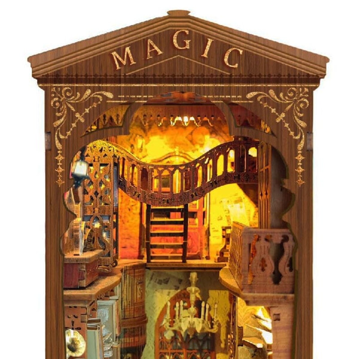 Miniaturowy domek Book Nook - Dziedzictwo czarodziejów - Joincon