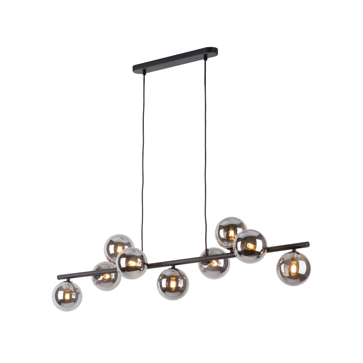 Wisząca lampa kulista ESTERA 5667 TK Lighting molekuły czarne grafit