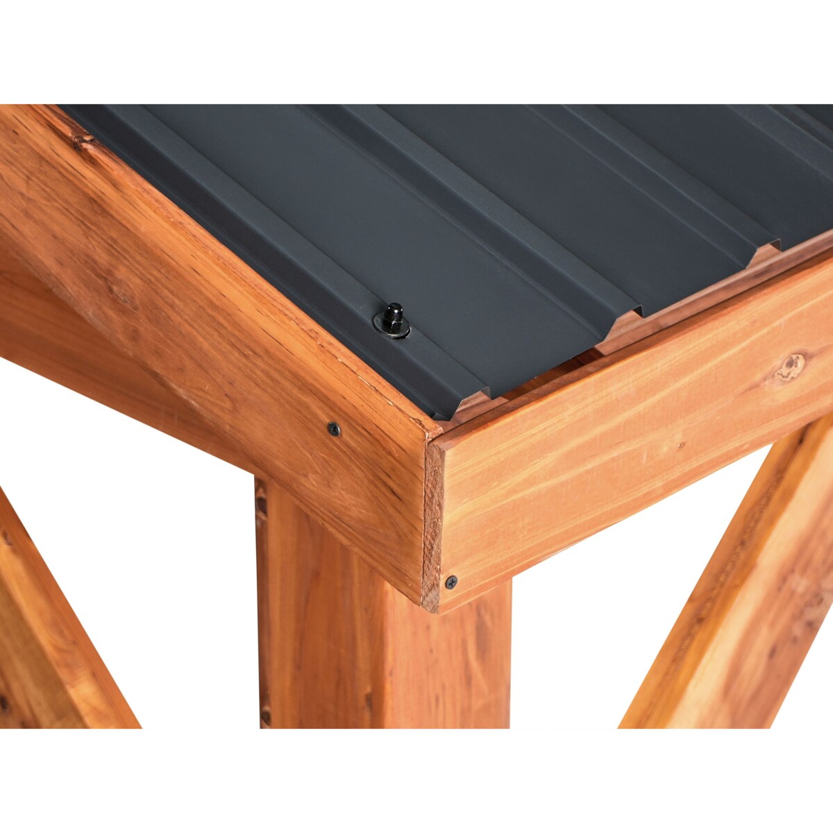 Pawilon ogrodowy 296 x 350 cm jasne drewno SECCHIA