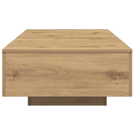 vidaXL Stolik kawowy, dąb artisan 90x60x31 cm, materiał drewnopochodny