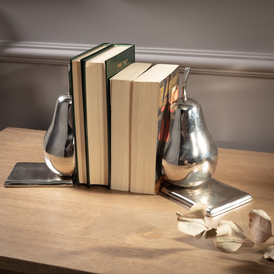 Podpórki do książek Pear 19cm, 19 cm