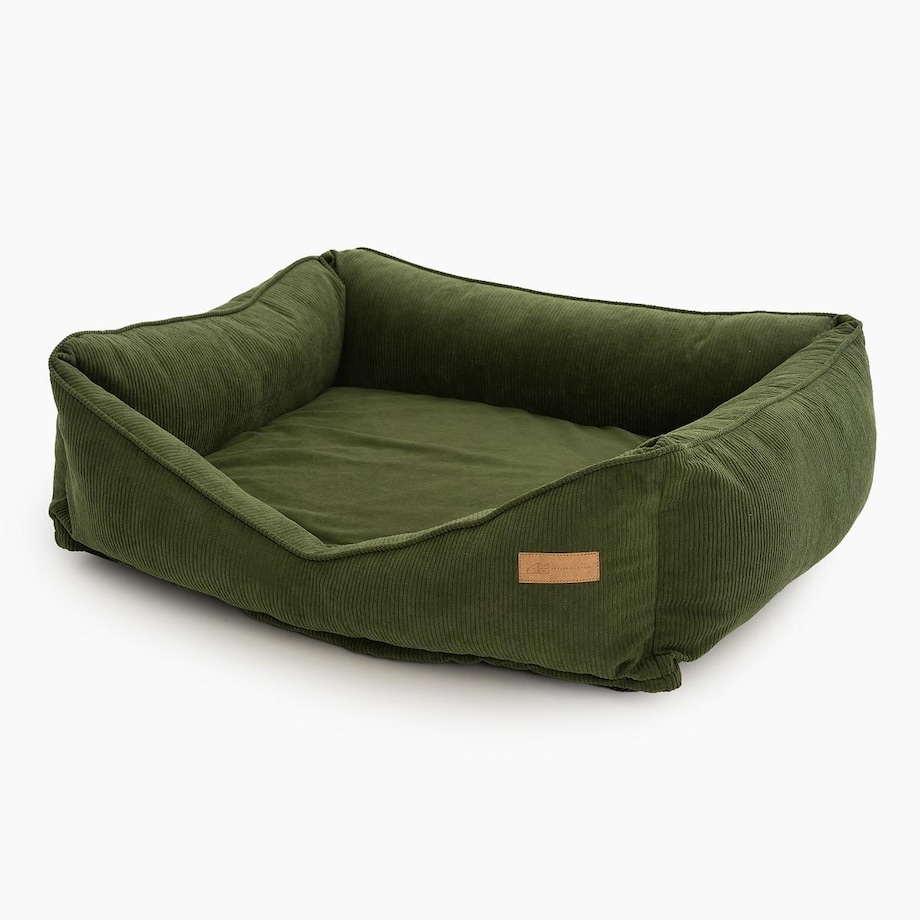 Kanapa ortopedyczna sztruksowa "Rachel Green" - Rozmiar: L