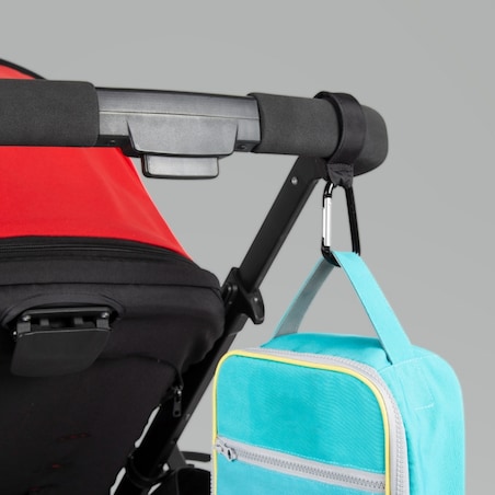 Karabińczyk do wózka, zestaw 2 szt., czarny, Royal Rascals