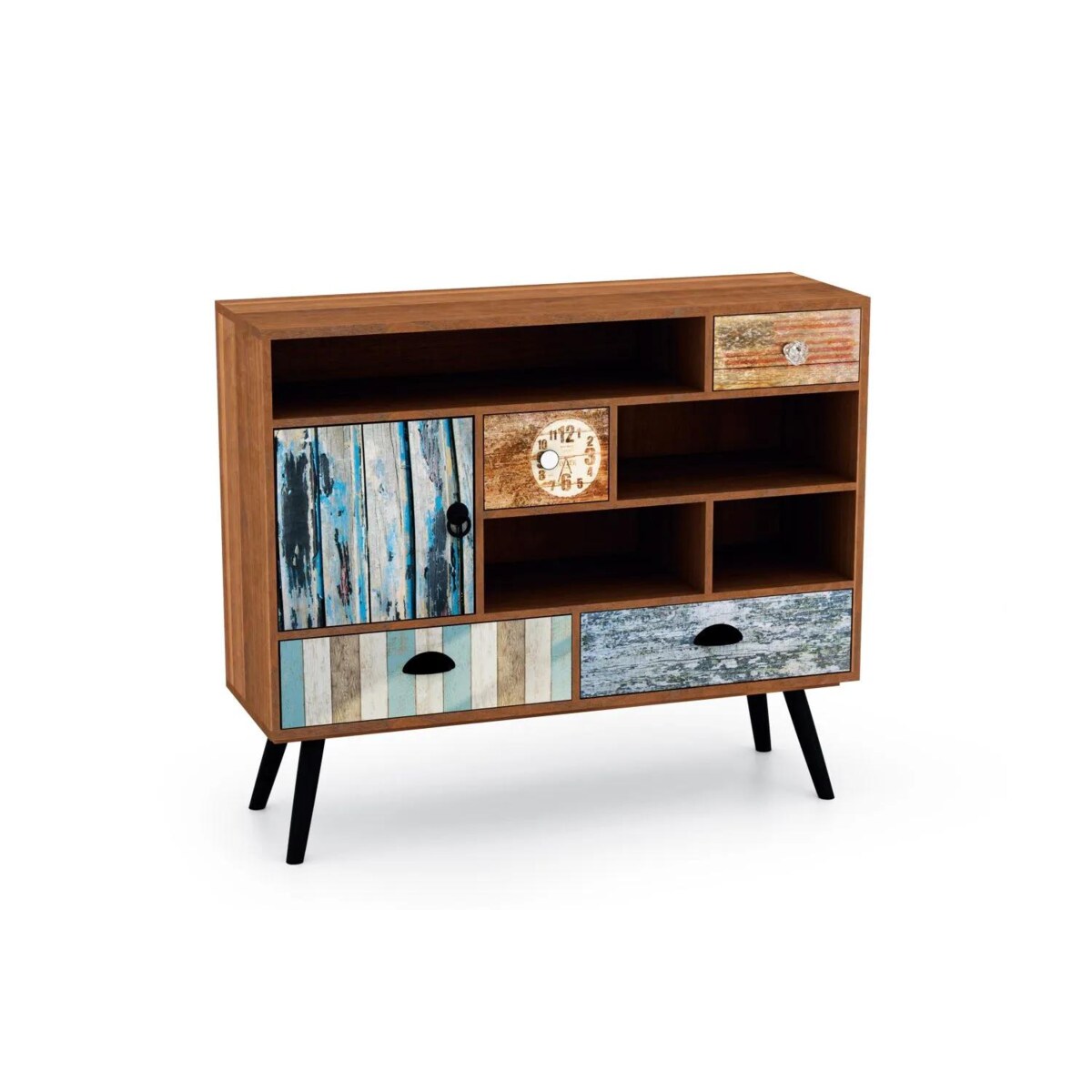 Komoda MEZO 90 KM-3 wielokolorowa