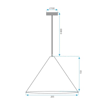 Lampa wisząca Dark Wood APP1443-1CP