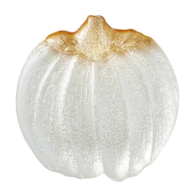 VILLA ITALIA Półmisek dekoracyjny Talerz do ciasta szklany 27,5 cm PUMPKIN