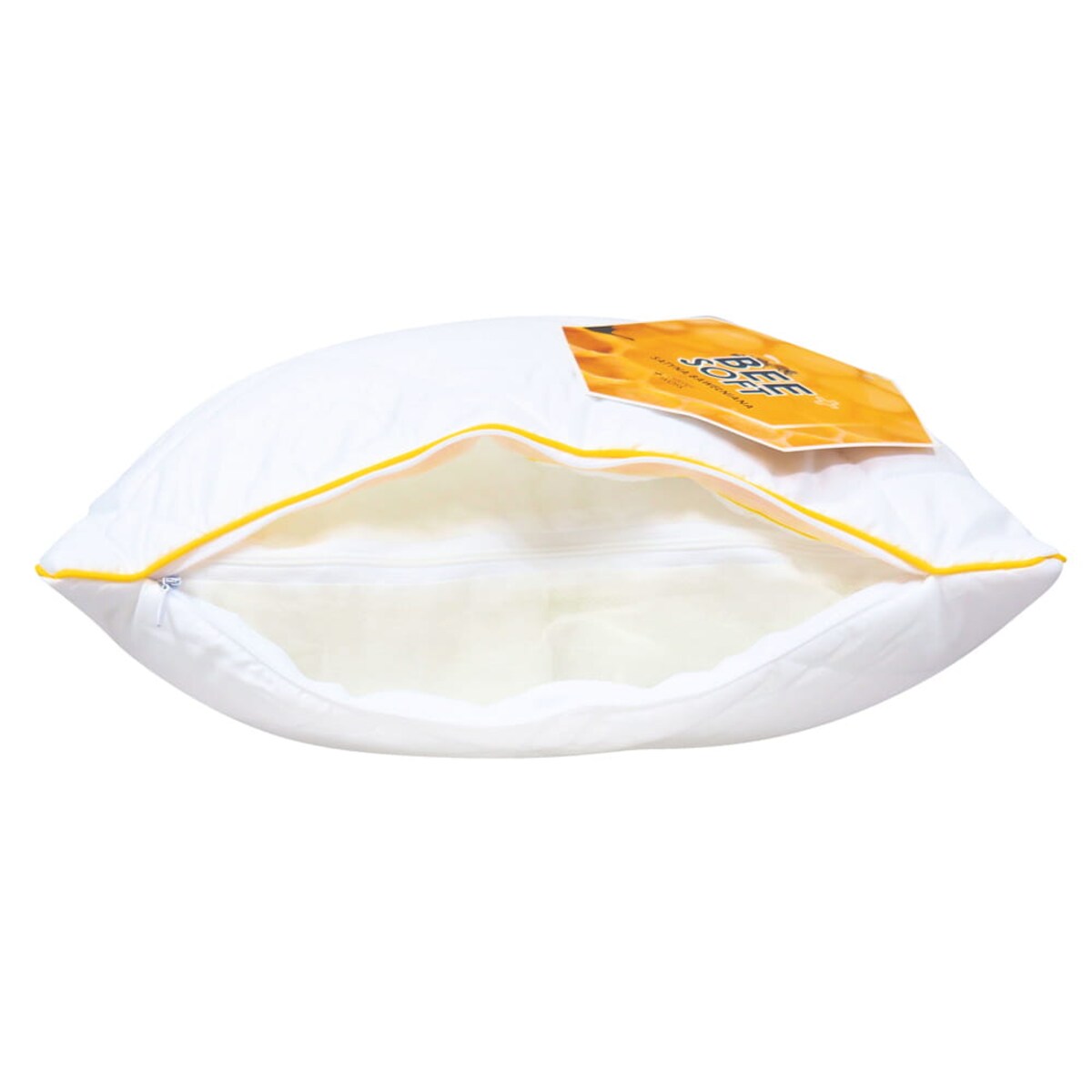 Poduszka Bee Soft Satyna Bawełniana Gładka, 40 x 40 cm, AMZ