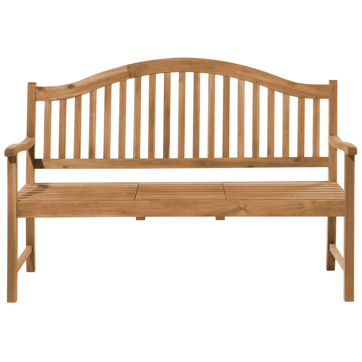 Ławka ogrodowa 150 cm drewniana z rozkładanym stolikiem HILO