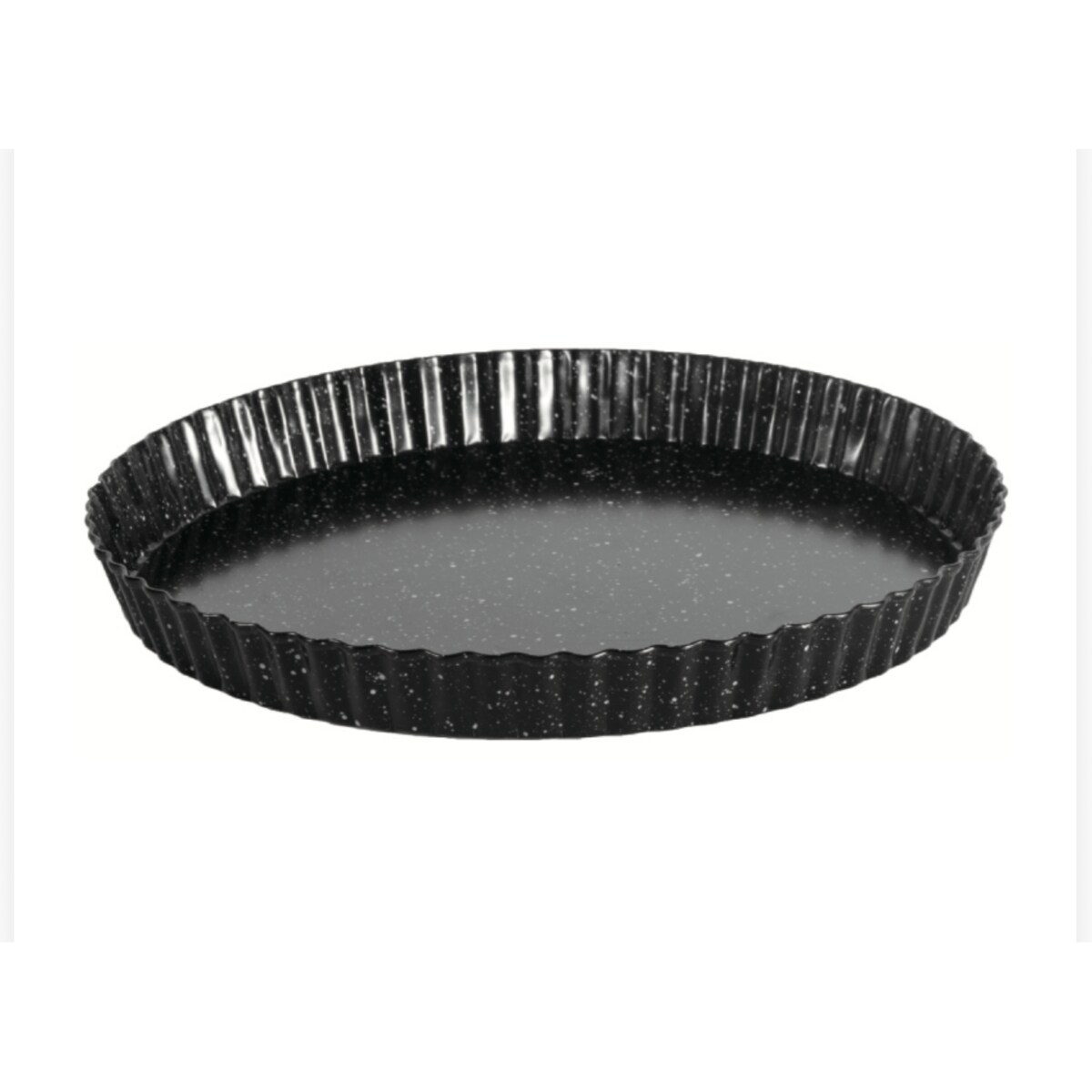 Forma do pieczenia tarty ciasta metalowa karbowana z wyjmowanym dnem 28CM BLUBERG