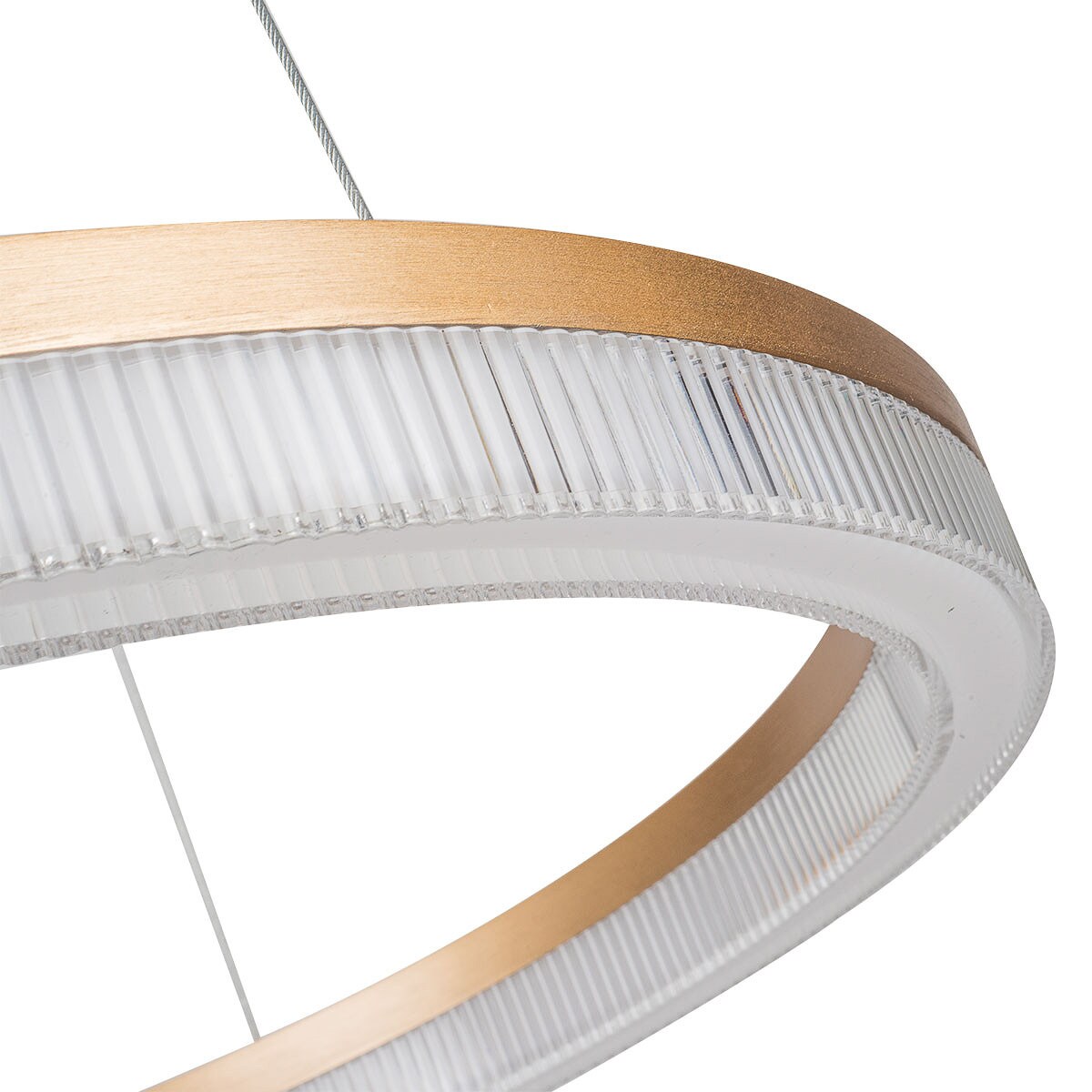 Lampa sufitowa wisząca Light Prestige Midway złoty LED CCT 3000, 4000, 6000 (regulowana) 1 szt.