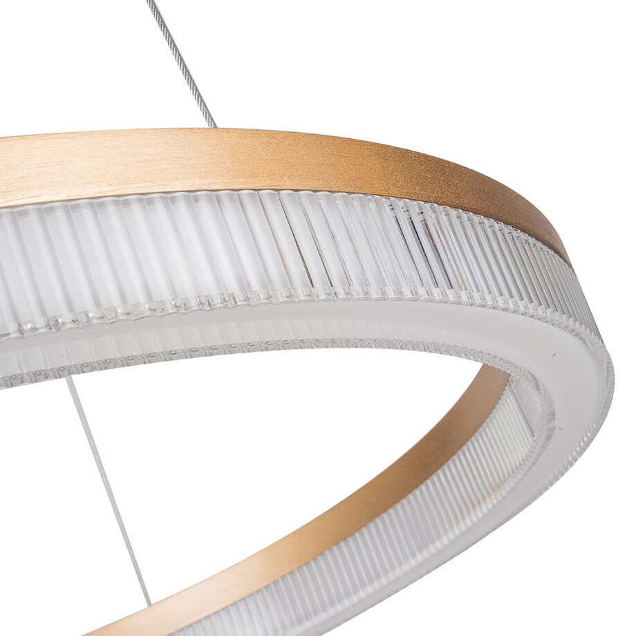 Lampa sufitowa wisząca Light Prestige Midway złoty LED CCT 3000, 4000, 6000 (regulowana) 1 szt.