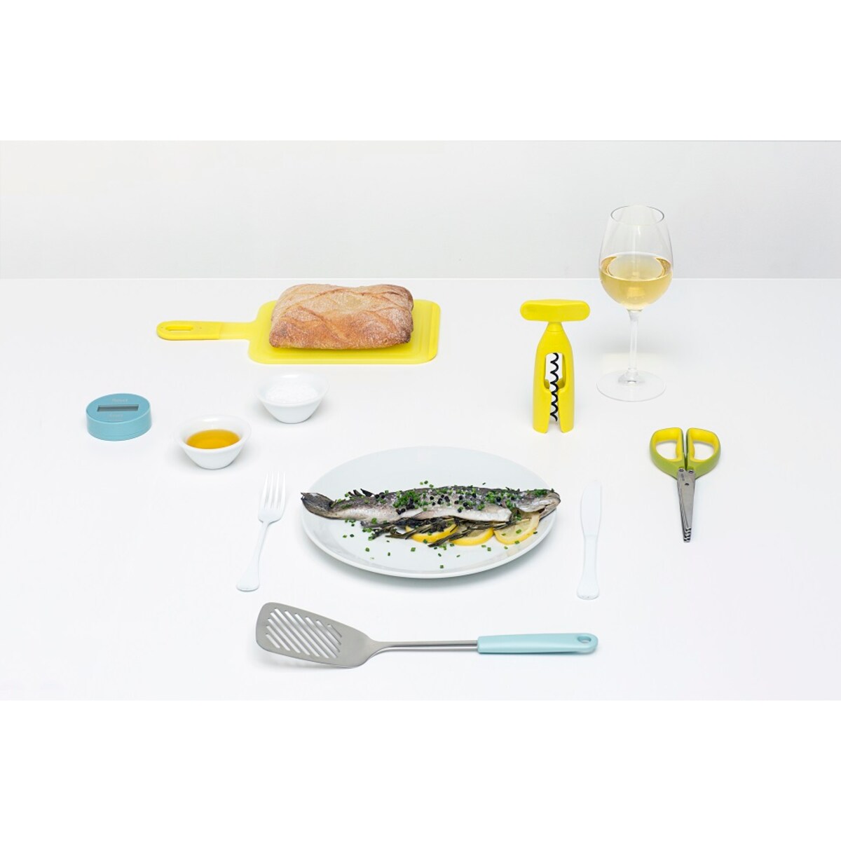 Łopatka do grilla Tasty Tools miętowa 10 79 86