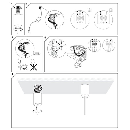 Puszka montażowa do lamp Cameleon 8550 Nowodvorski metalowa czarna