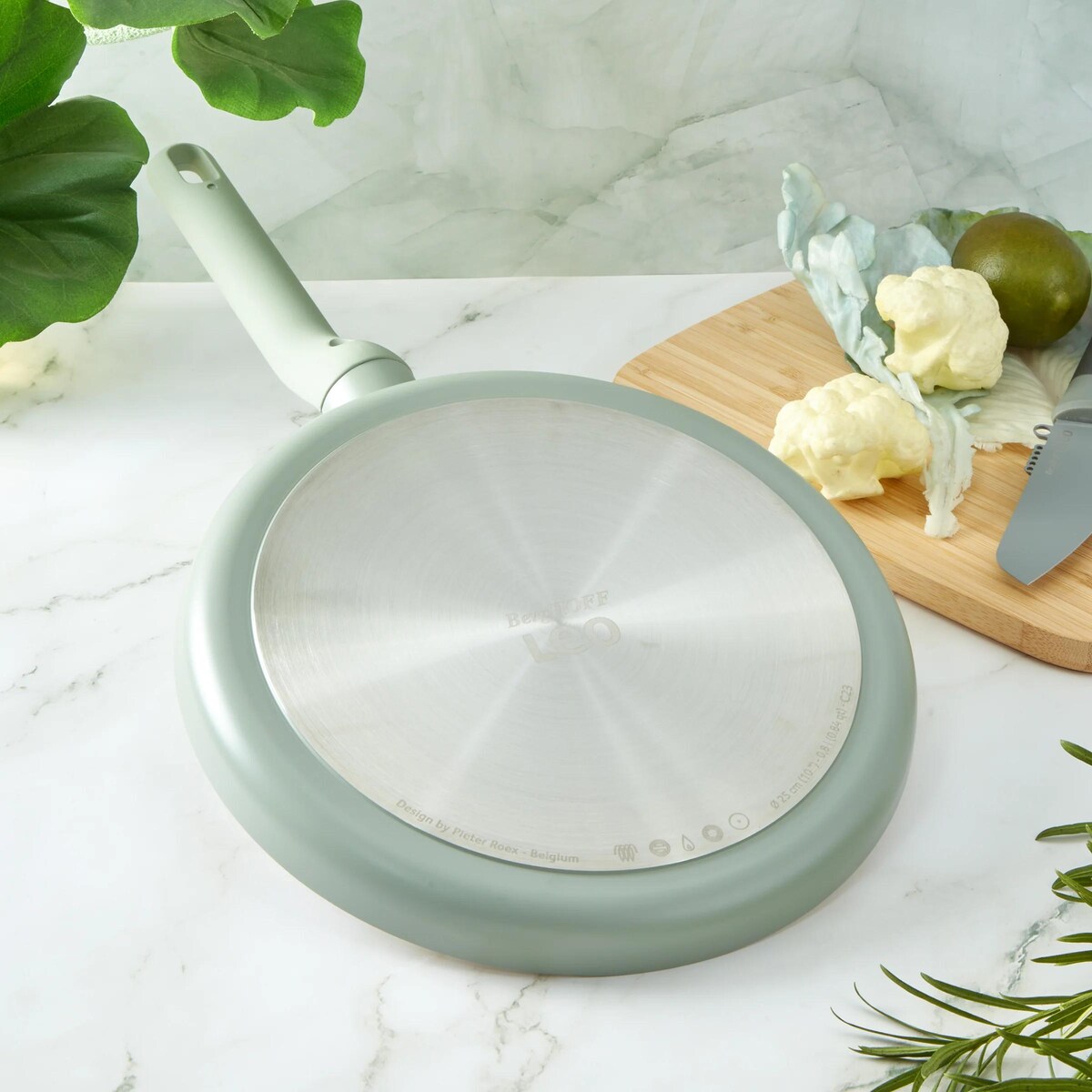 Patelnia do omletów na indukcję z powłoką ceramiczną Balance Eco Green 25 cm BergHOFF