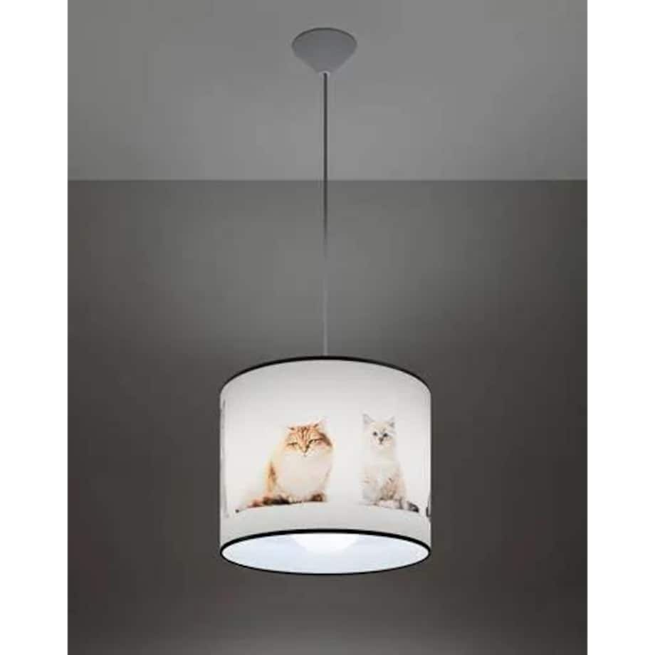 Lampa wisząca KOTY 30 biała