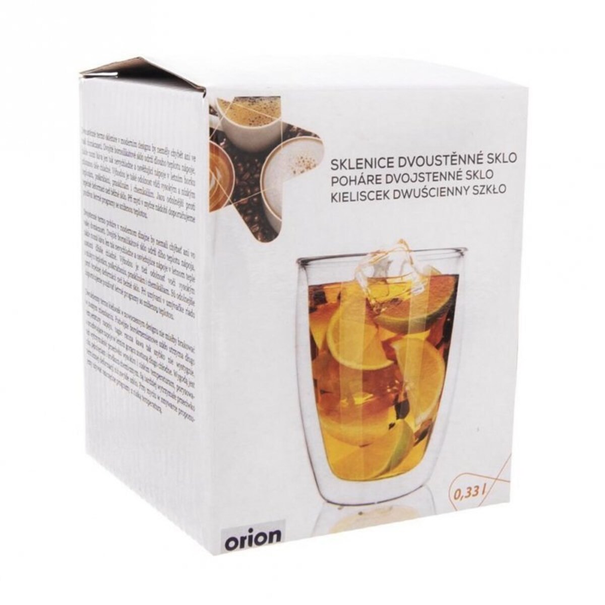 Szklanka Termiczna 330Ml Z Podwójną Scianką Do Kawy