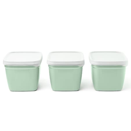 Amuse Pojemniki do zamrażarki Optifridge BIO 3x1.2L